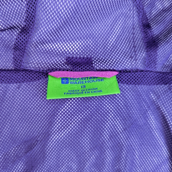 Mountain Warehouse Torrent Kids Lightweight Waterproof Jacket Size 13 - Picture 8 of 10